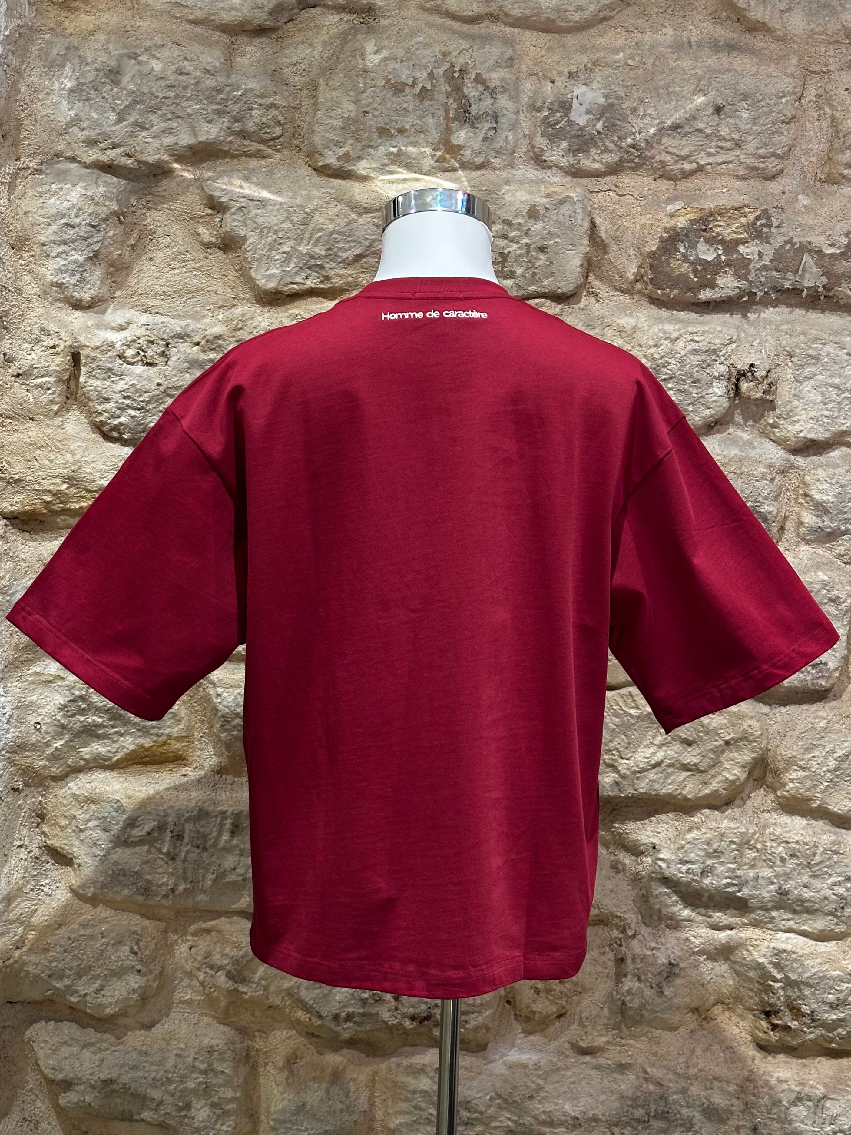 T-shirt Bordeaux