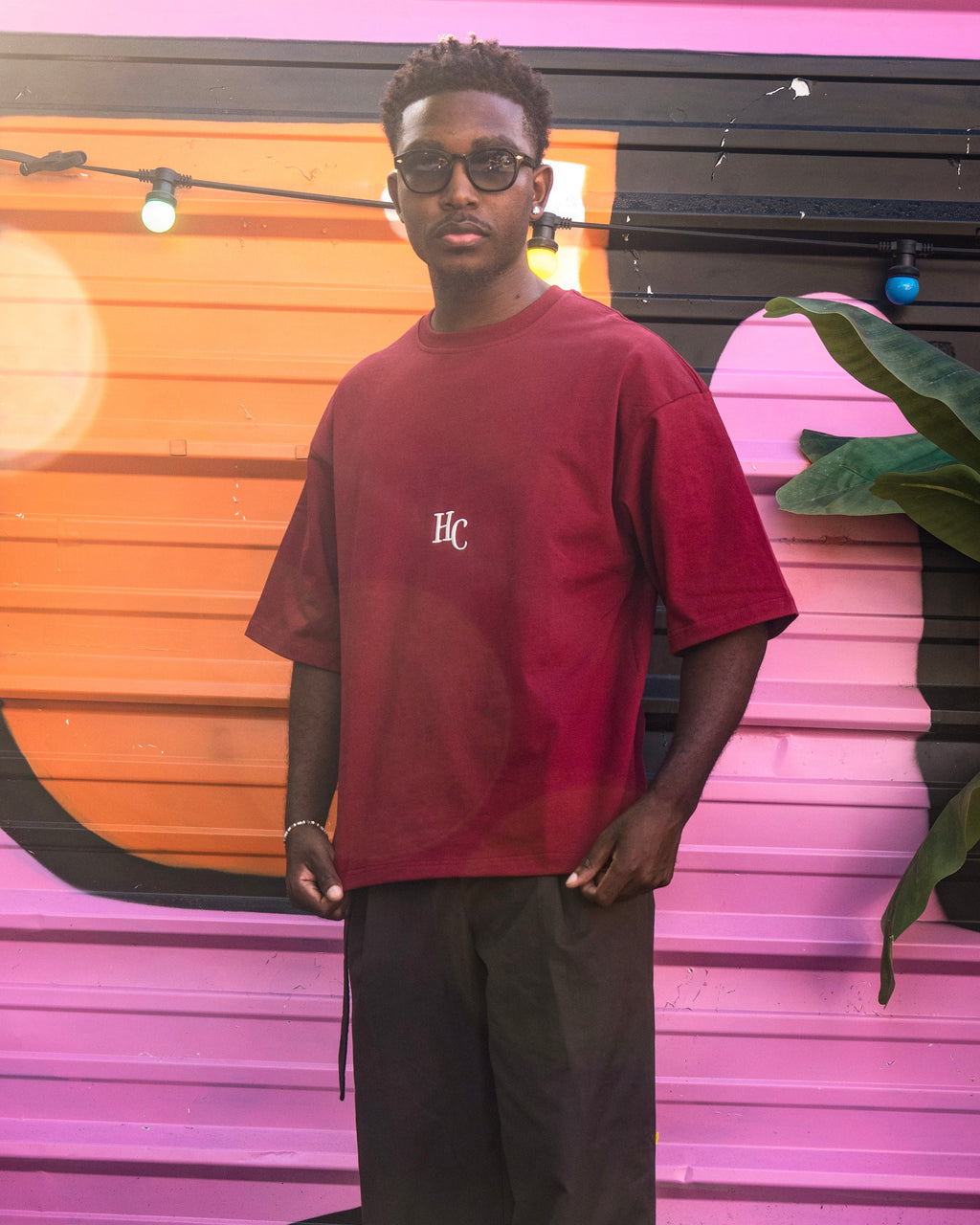 T-shirt Bordeaux