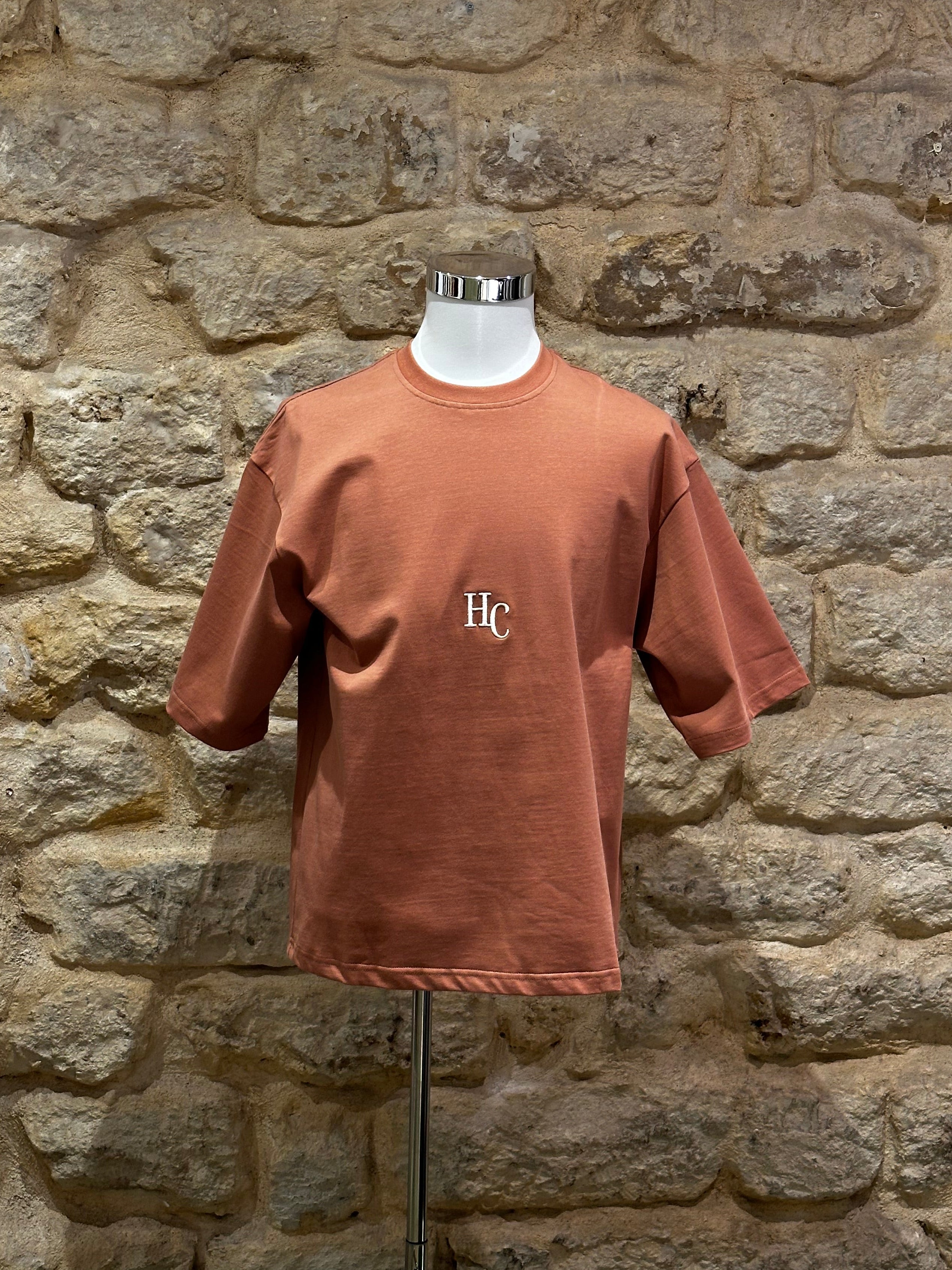 T-shirt rose poudré